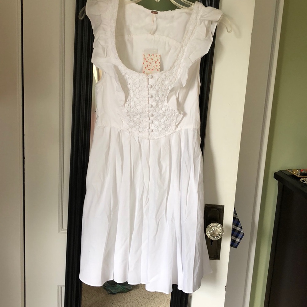 Free People half moon mini dress XS NWT - Picture 6 of 7